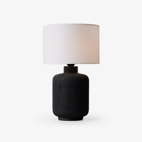Nocturne Textured Black Table Lamp table lamp,bedside lamp,lighting decor