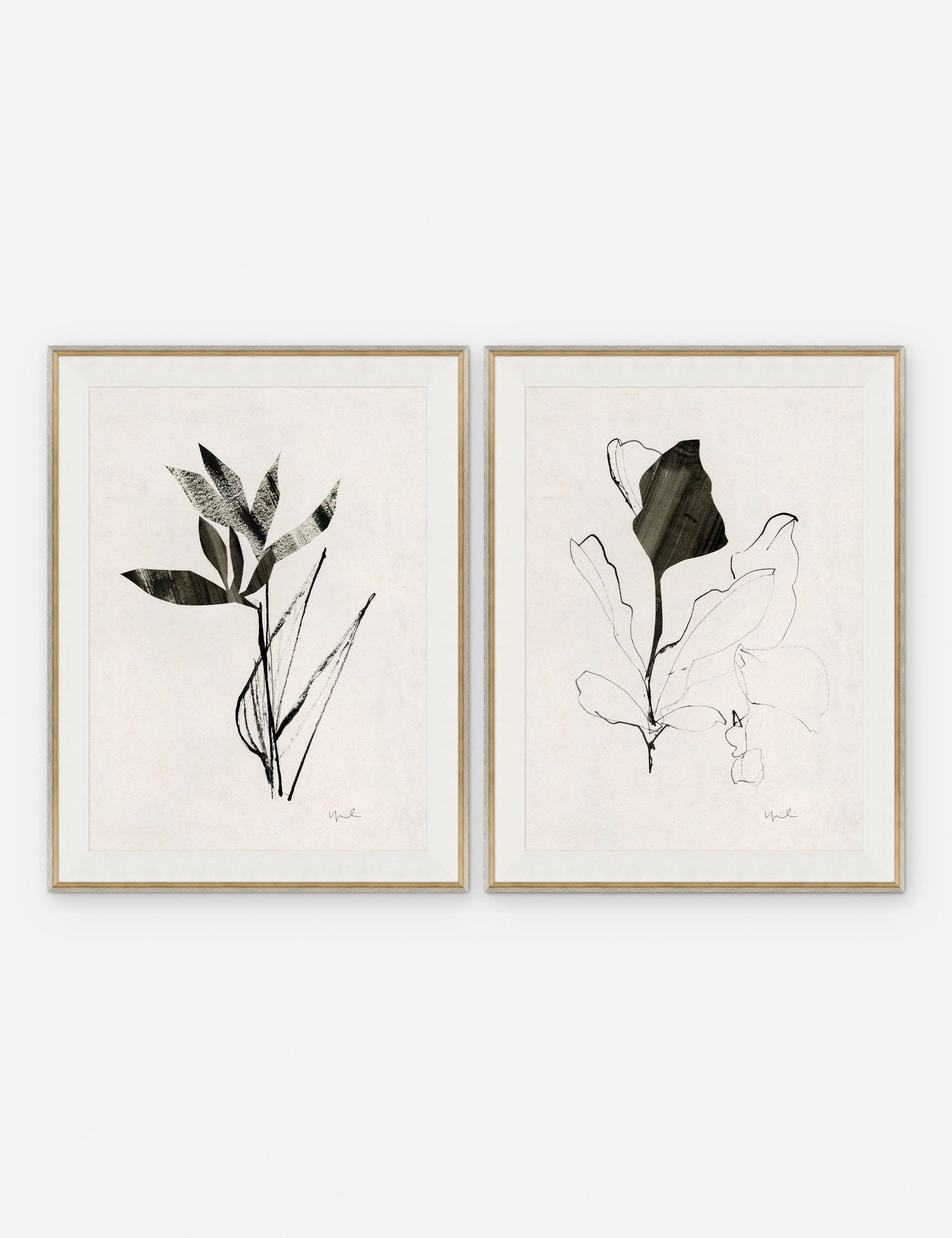 Noir I & II Print by Yuki Osada (Set of 2) wall art,canvas print,home wall decor