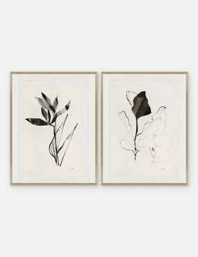 Noir I & II Print by Yuki Osada (Set of 2) wall art,canvas print,home wall decor