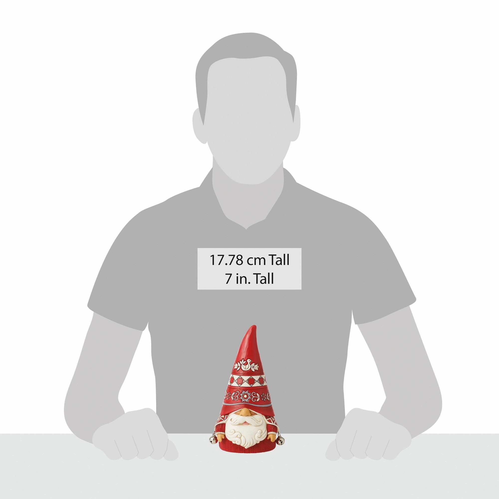 Nordic Noel Gnome Jingle Bell