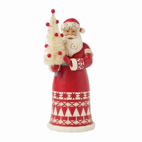 Nordic Noel Santa Sisal Tree figurines,decorative figurines,home accents