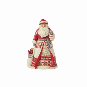 Nordic Noel Santa with Bag Fig figurines,decorative figurines,home accents