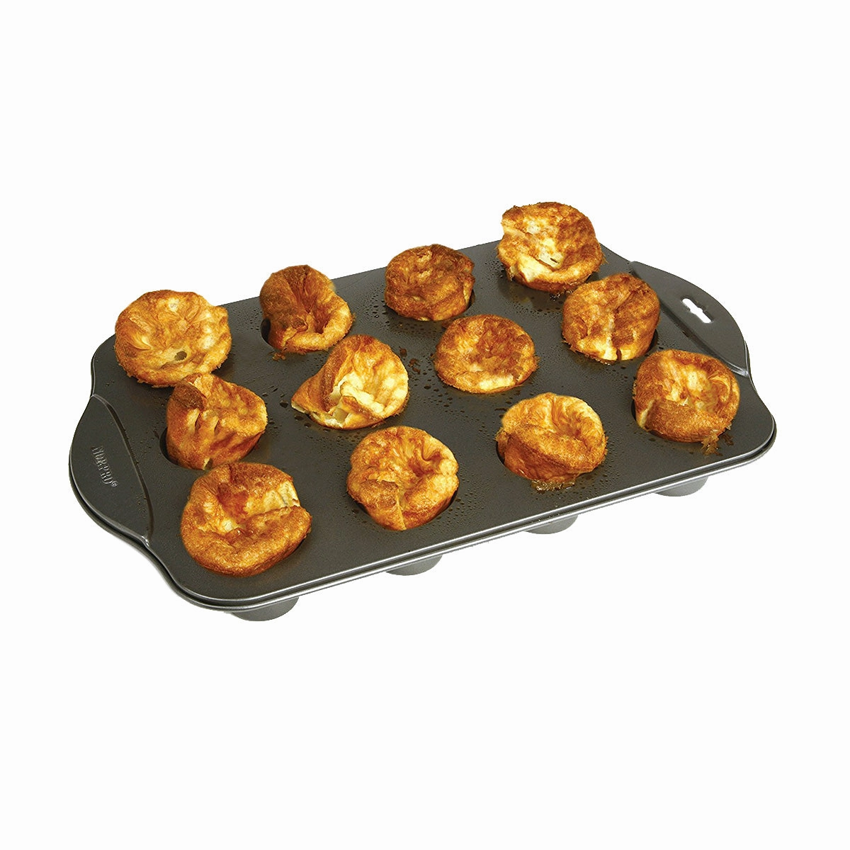Norpro 3971 Non-stick Mini Popover Pan, 12 Count