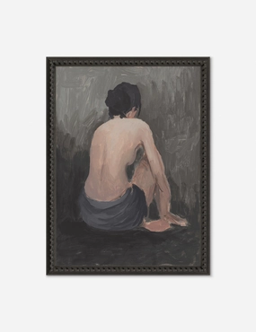 Nude Back Study Wall Art by Ryan Brown wall art,canvas print,home wall decor
