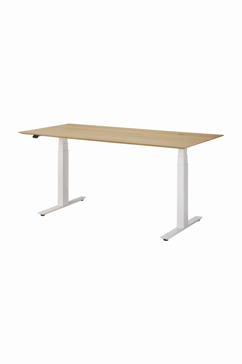 Oak Adjustable Desk L | Ethnicraft Bok