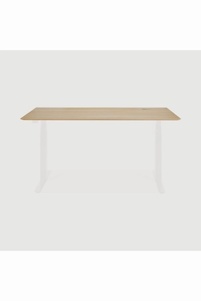 Oak Adjustable Desk M | Ethnicraft Bok desk,home desk,workstation