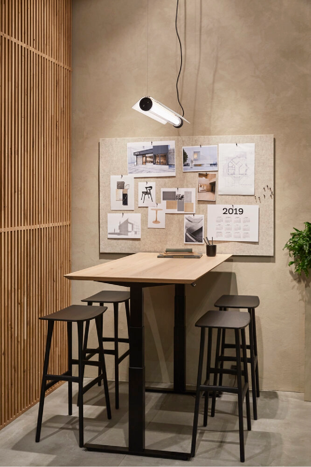 Oak Adjustable Desk M | Ethnicraft Bok