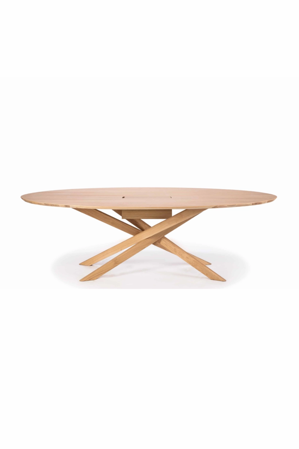 Oak Oval Meeting Table | Ethnicraft Mikado desk,home desk,workstation