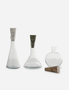 Oaklee Decanters (Set of 3) by Arteriors home decor,home accents,interior accessories