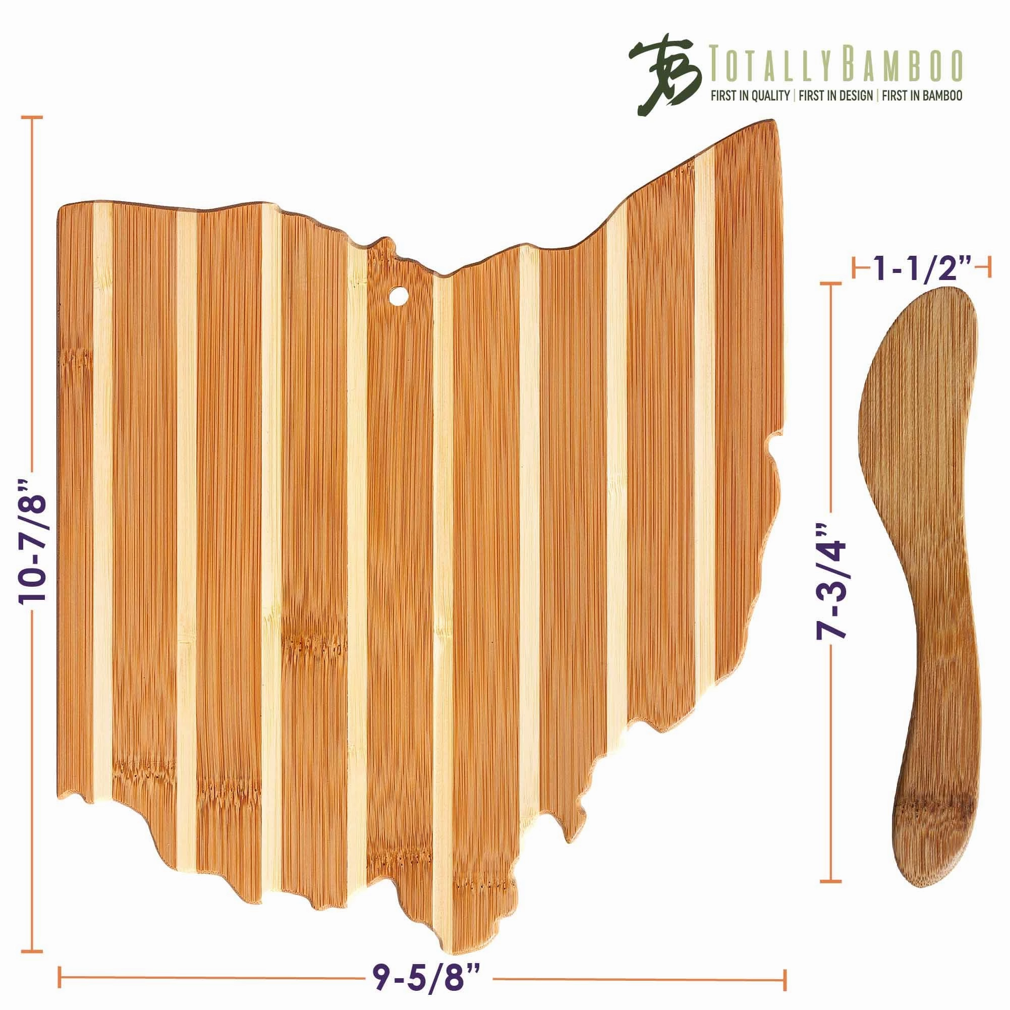 Ohio Serving Board with Spreader Knife Gift Set