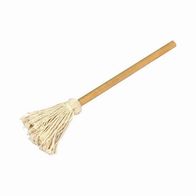Oil Mop w/ Wood Handle, 13" baking tools,cake baking,kitchen gadgets