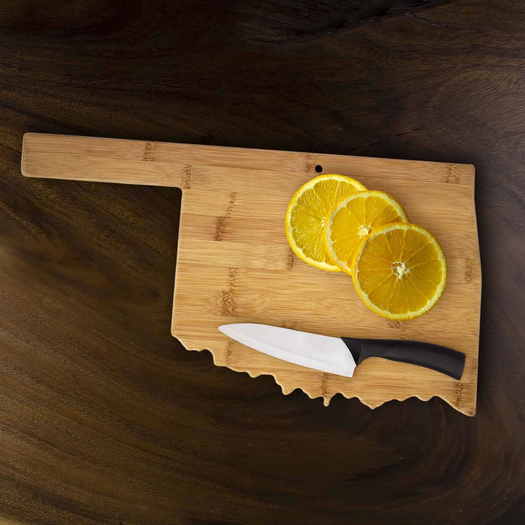 Oklahoma Cutting Board, 16-3/4" x 9"