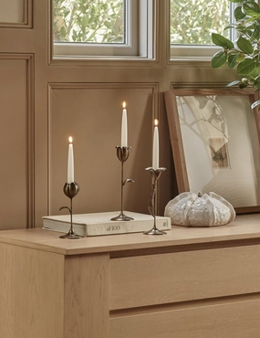 Olivia Floral Candlesticks (Set of 3) by Sarah Sherman Samuel home decor,home accents,interior accessories