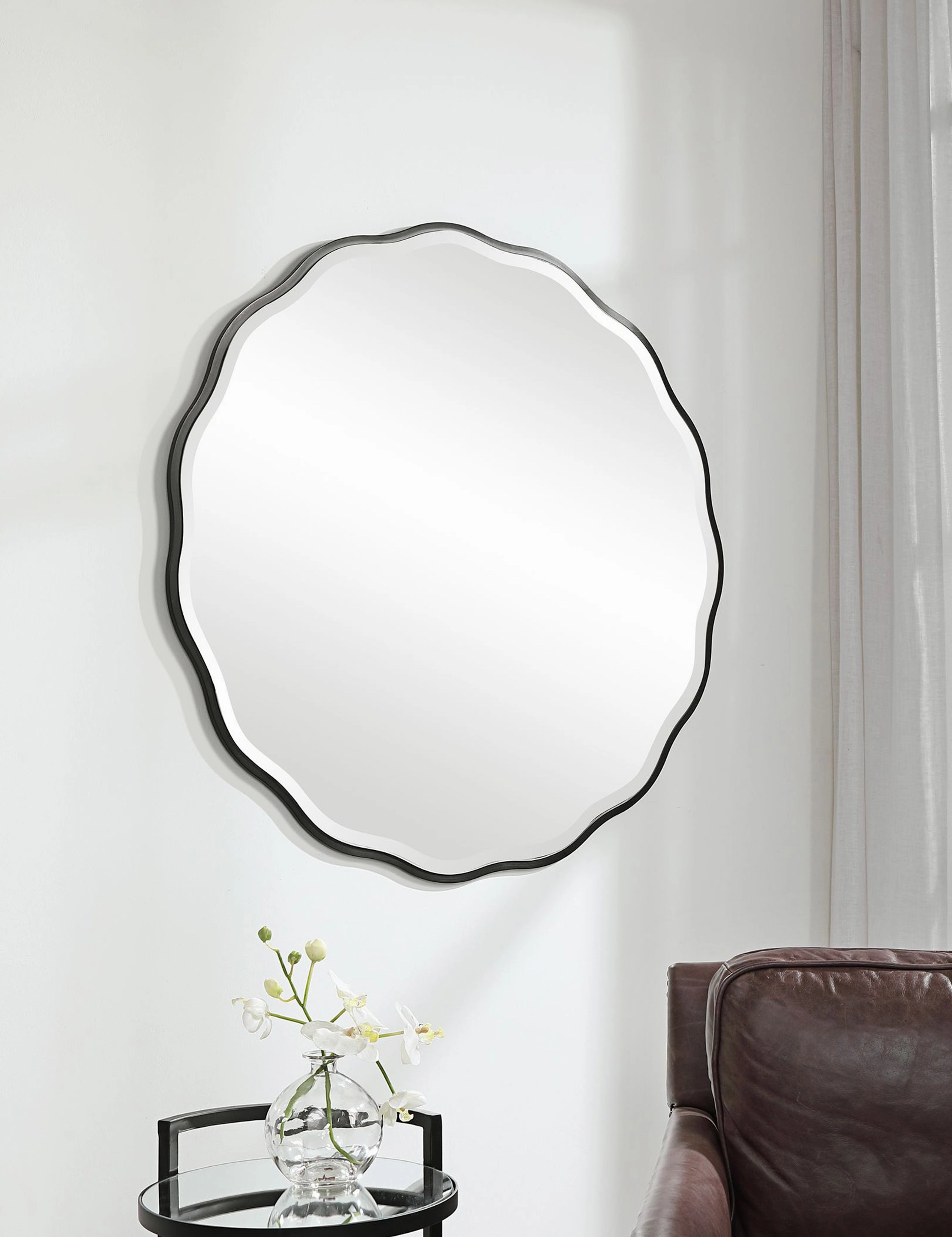 Ondine Round Mirror decorative mirror,wall mirror,home decor