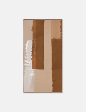Organic Silkscreen No. 10 Wall Art by Visual Contrast wall art,canvas print,home wall decor