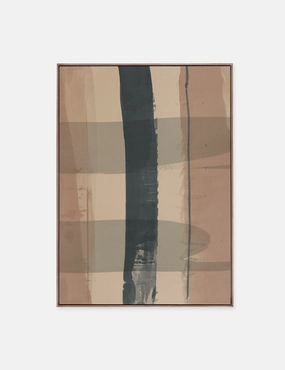Organic Silkscreen No. 8 Wall Art by Visual Contrast wall art,canvas print,home wall decor