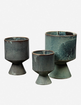 Oriahn Decorative Pots (Set of 3) -  - home decor,home accents,interior accessories
