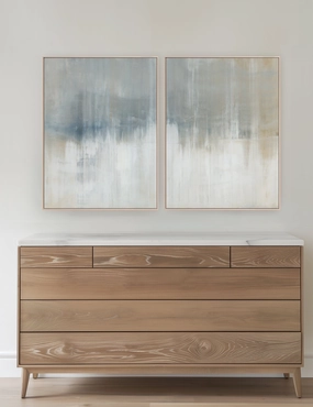 Origins No. 1 Diptych Wall Art (Set of 2) by Carol Benson-Cobb wall art,canvas print,home wall decor