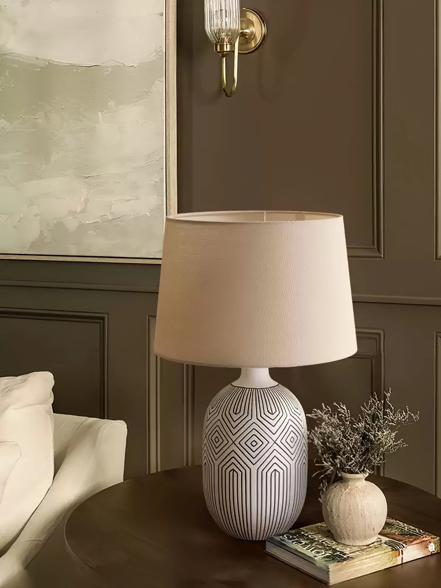 Oryza Geometric Table Lamp