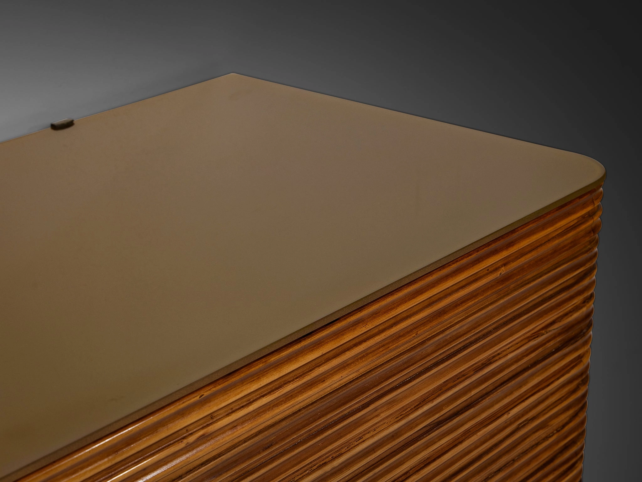Osvaldo Borsani for Arredamenti Borsani Varedo Highboard in Cherry