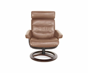 Oswin Leather Recliner & Ottoman sofa,couch,living room furniture