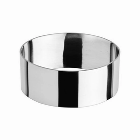 Oval Stainless Steel Pastry Mold, 3" x 1-3/8" baking tools,cake baking,kitchen gadgets