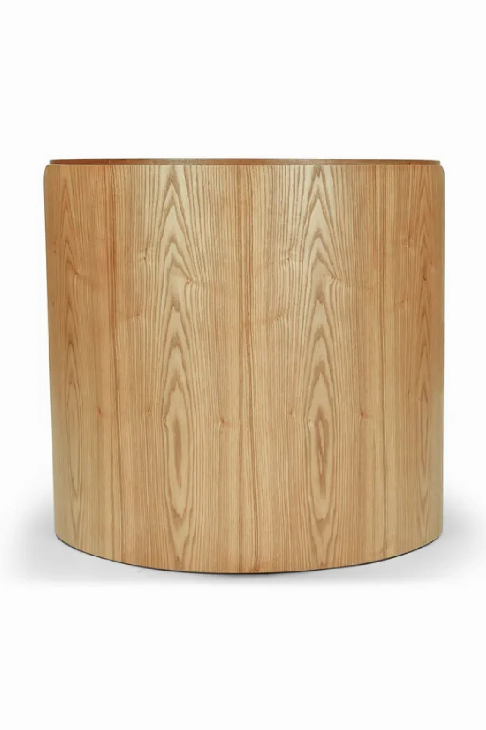 Oval Wood 2-Drawer Desk | NV Gallery Elipse