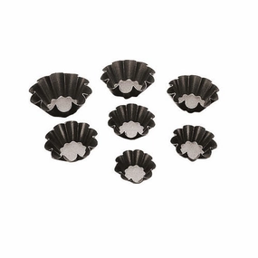 Paderno 47724-11 4-3/8" Non-Stick Flute Brioche Mold baking tools,cake baking,kitchen gadgets