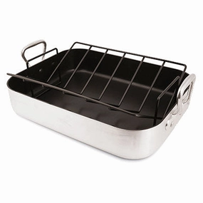 Paderno A4694740 Aluminum Non-Stick Roasting Pan baking tools,cake baking,kitchen gadgets