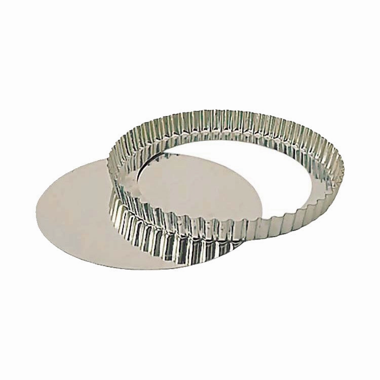 Paderno A4770230 Fluted Pan Tart w/ False Bottom, 11-7/8" baking tools,cake baking,kitchen gadgets