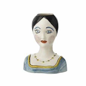Painted Head Vase vase,flower vase,home decoration