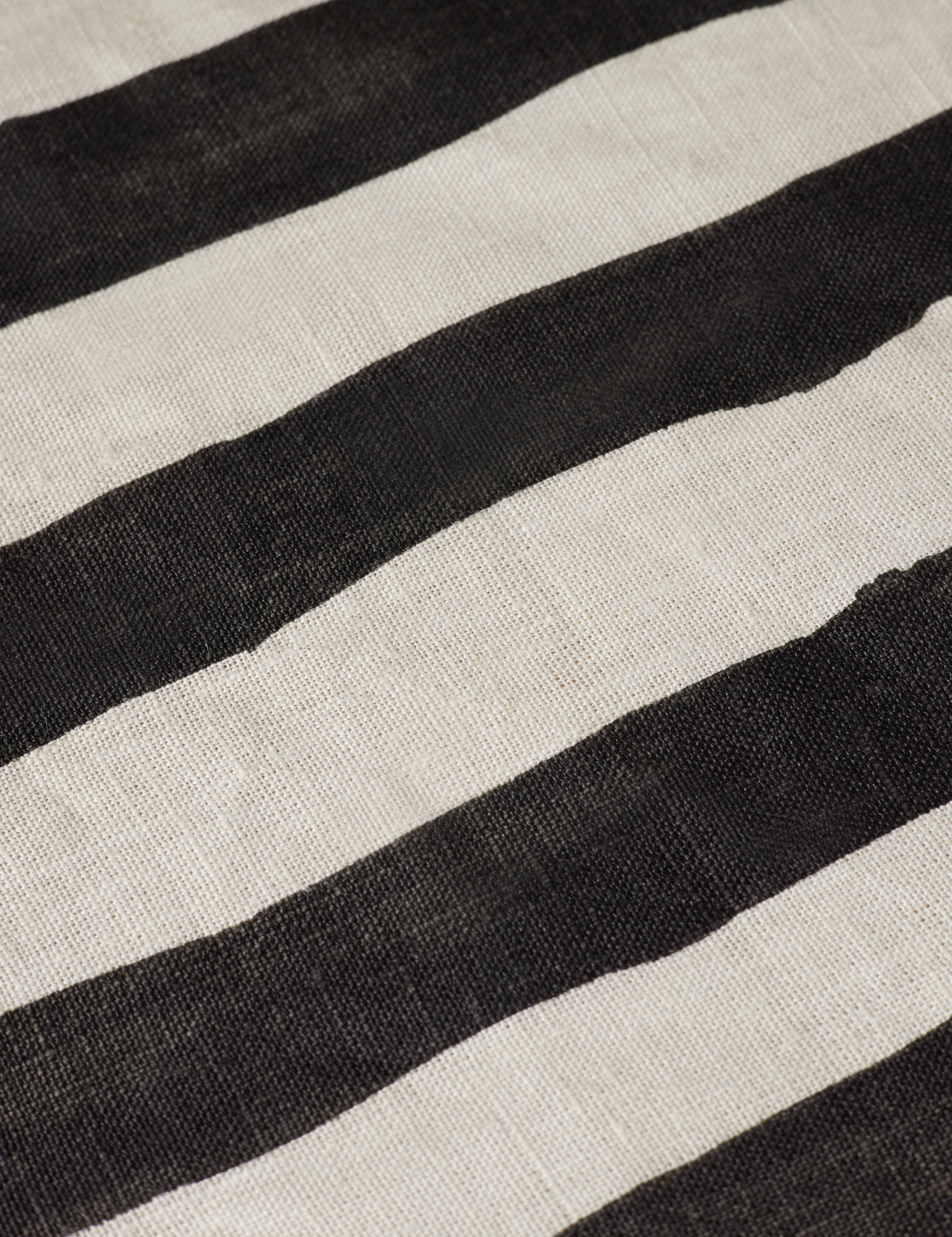 Painterly Stripe Linen Fabric by Sarah Sherman Samuel