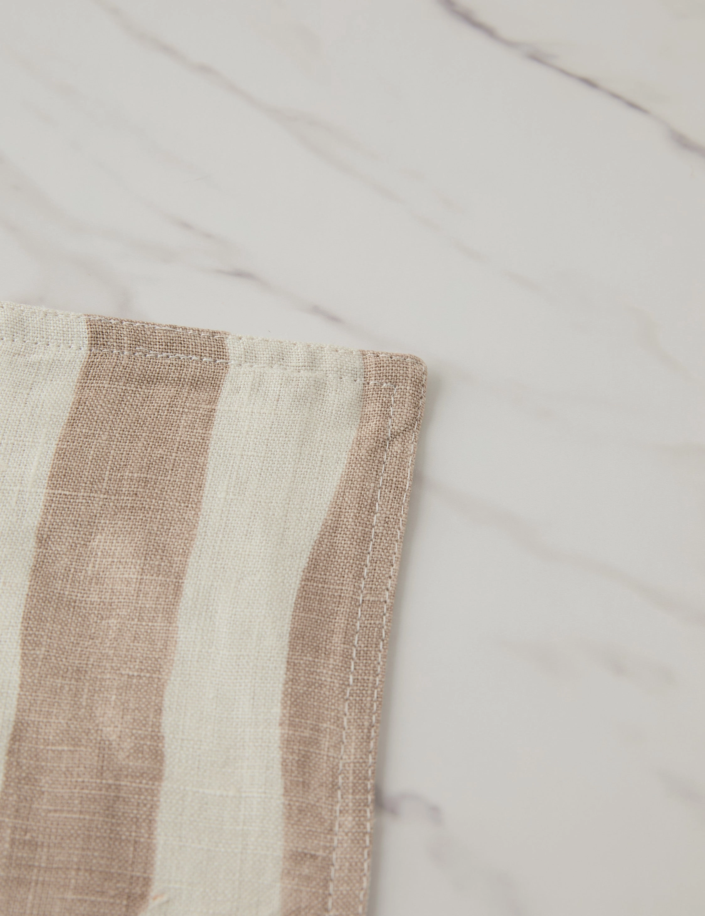 Painterly Stripe Linen Placemats (Set of 4) by Sarah Sherman Samuel