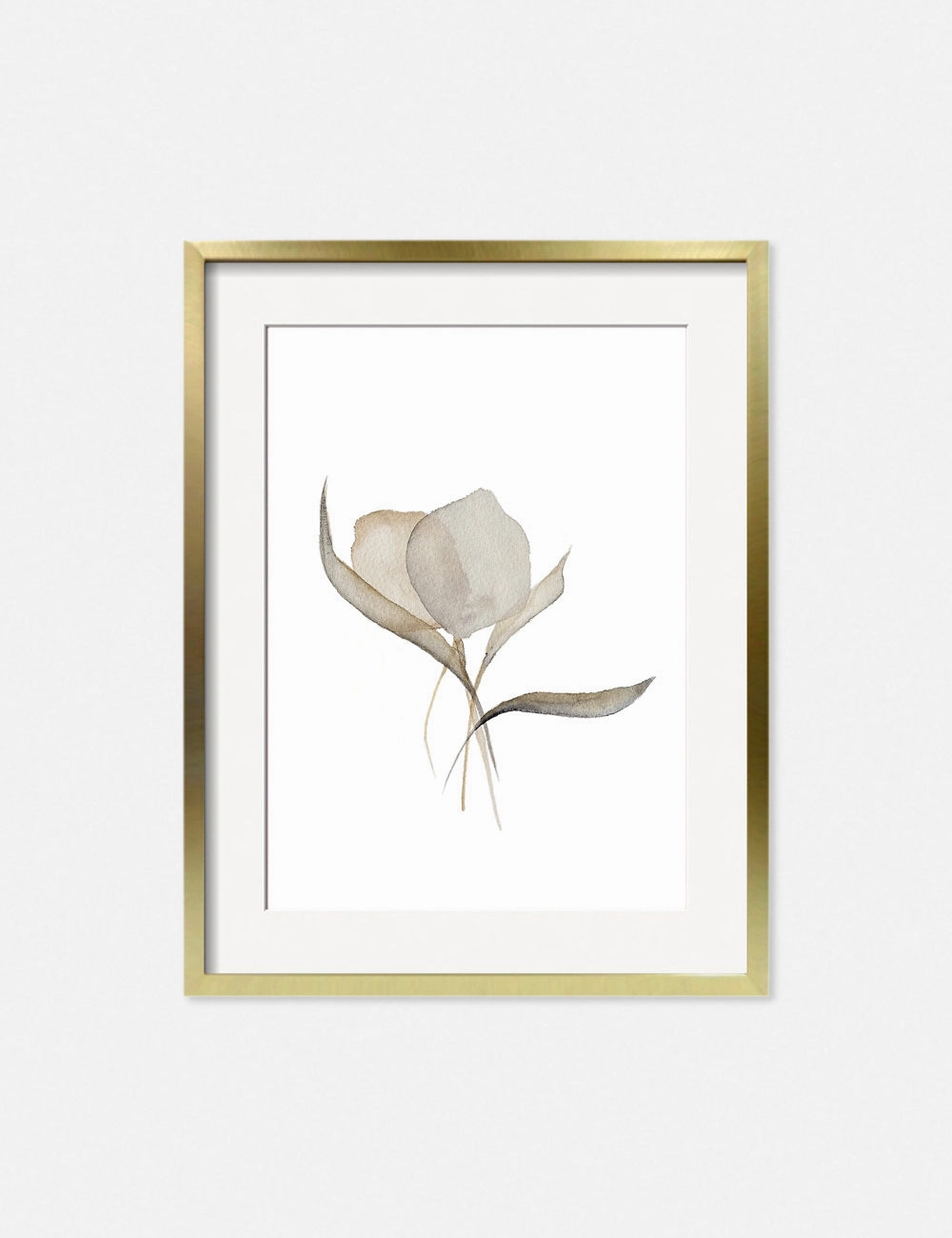 Pale Bouquet Print by Cline Nordenhed