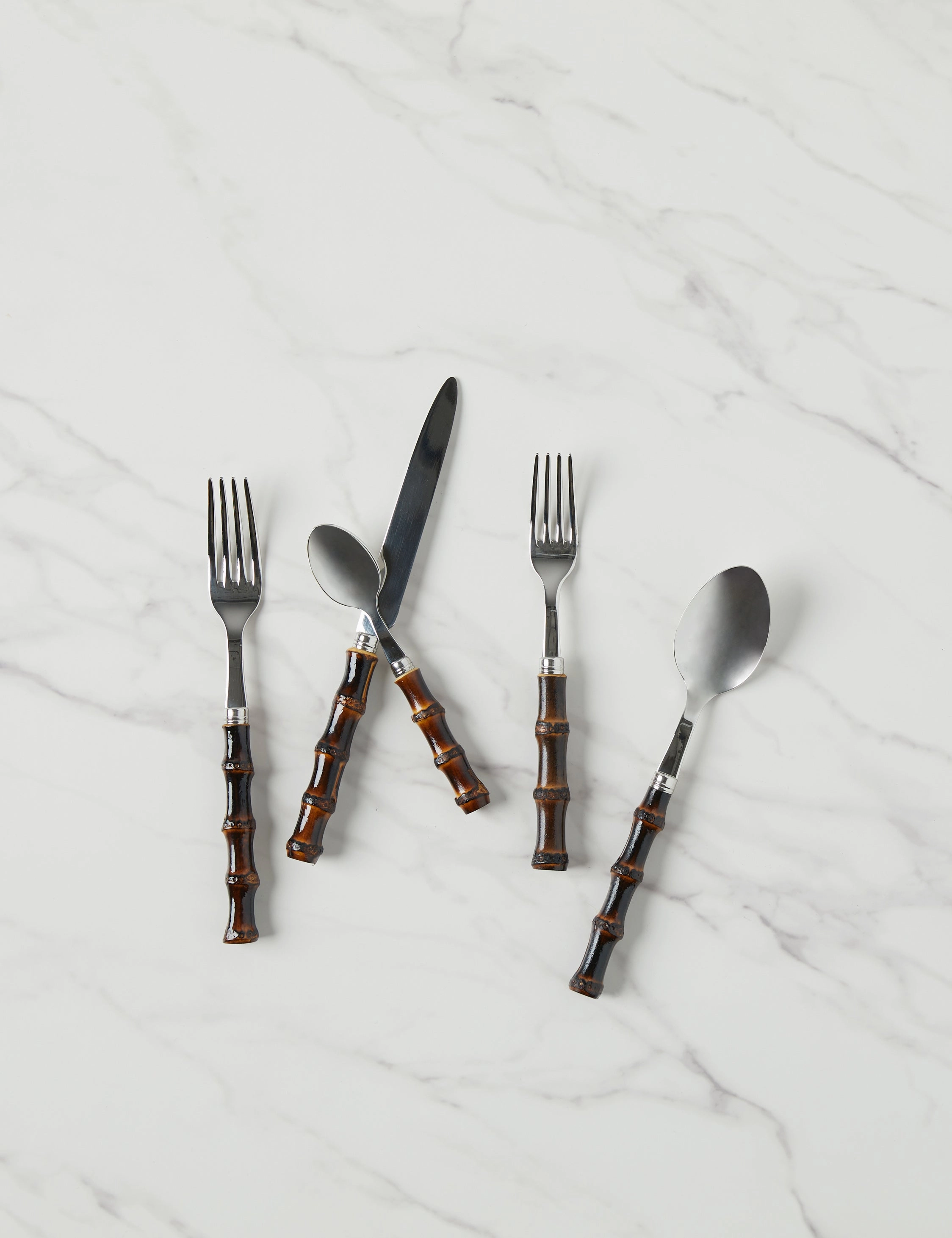 Panda Flatware 5-Piece Set by Sabre home decor,home accents,interior accessories