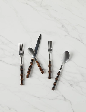 Panda Flatware 5-Piece Set by Sabre home decor,home accents,interior accessories