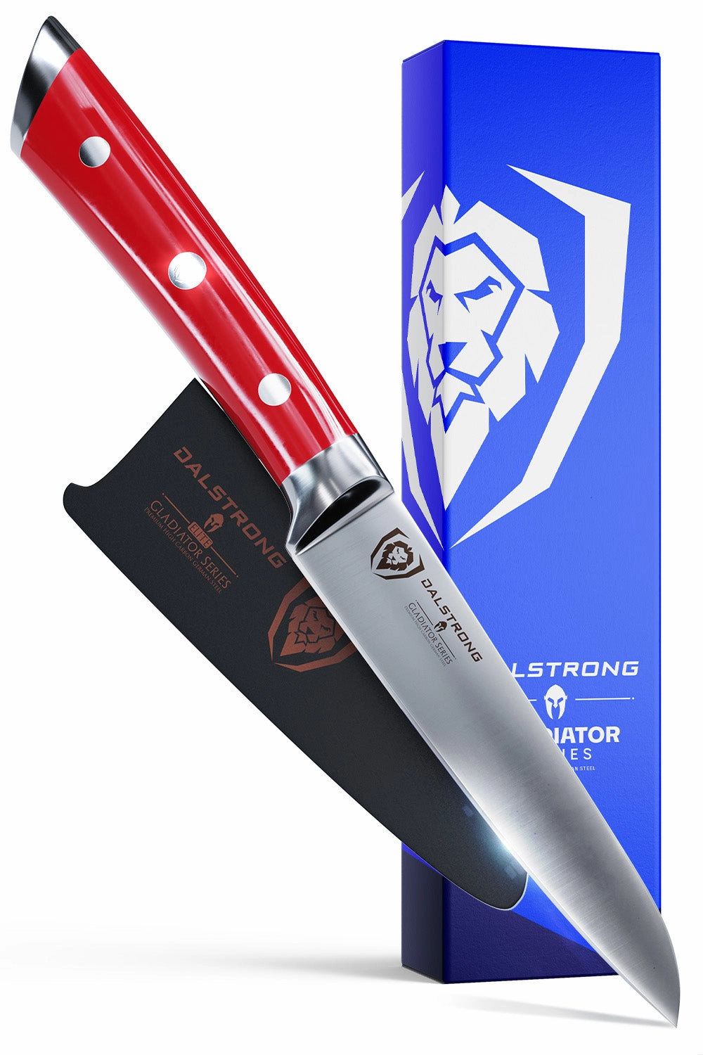 Paring Knife 3.5" | Crimson Red ABS Handle | Gladiator Series | NSF Certified | Dalstrong  knife set,kitchen knives,cooking tools