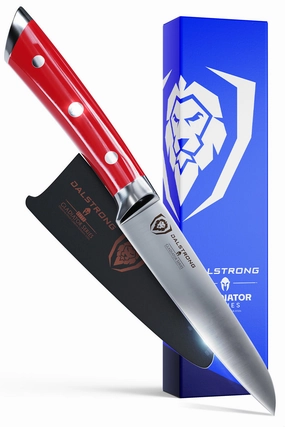 Paring Knife 3.5" | Crimson Red ABS Handle | Gladiator Series | NSF Certified | Dalstrong  knife set,kitchen knives,cooking tools