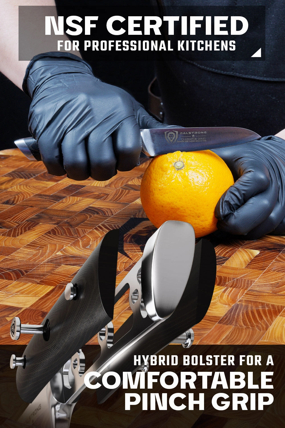 Paring Knife 3.5" | Gladiator Series | NSF Certified | Dalstrong 