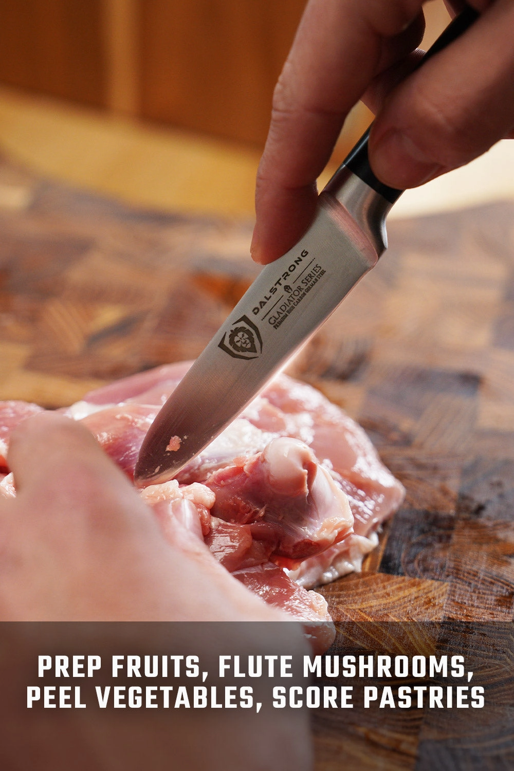 Paring Knife 3.5" | Gladiator Series | NSF Certified | Dalstrong 