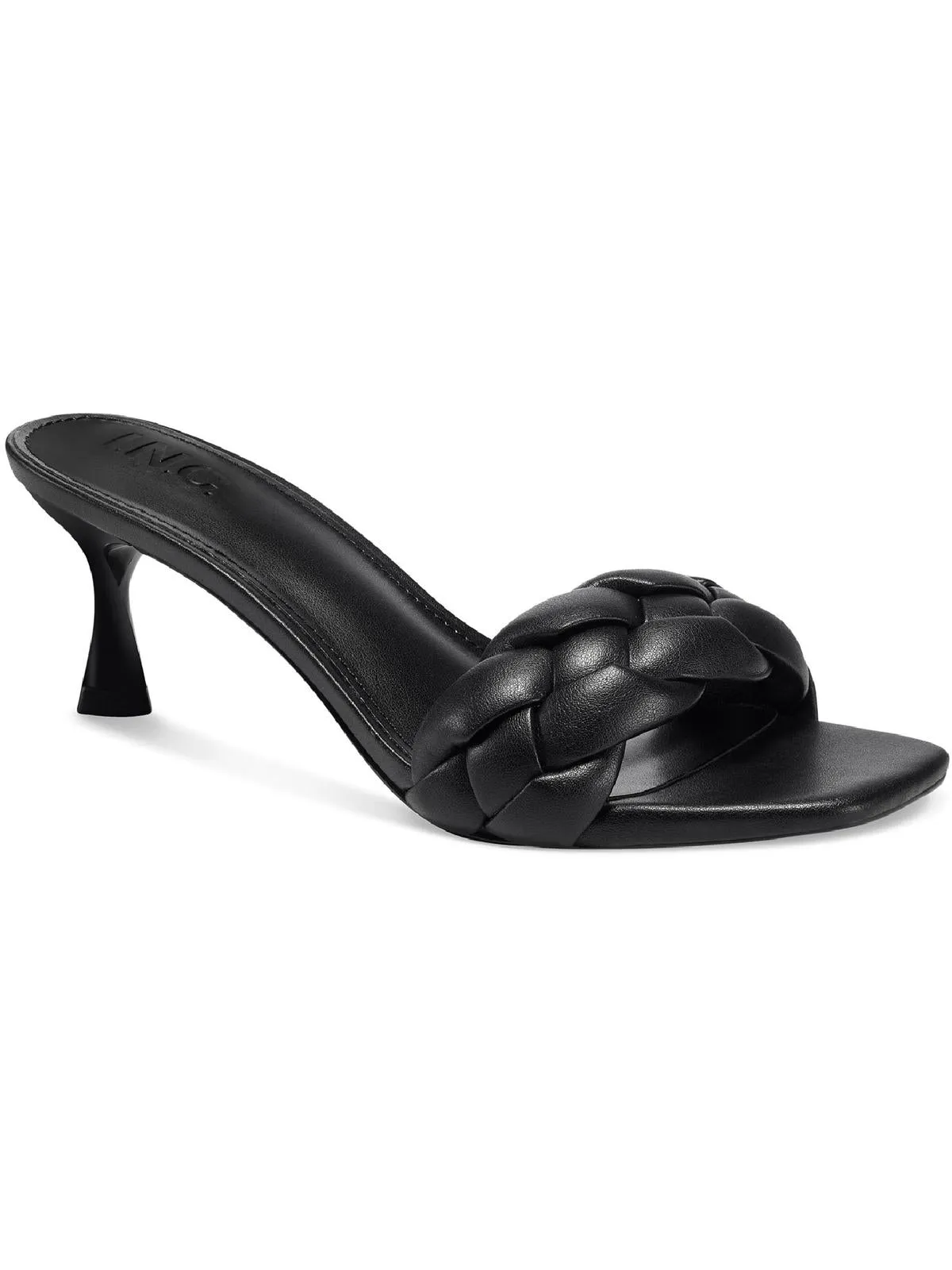 Parker Womens Faux Leather Braided Dress Sandals ecco Shoes