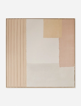 Patchwork Blush Wall Art by Visual Contrast wall art,canvas print,home wall decor