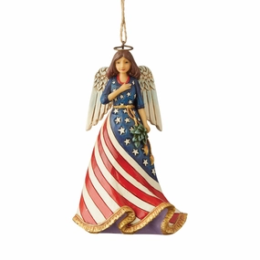 Patriotic Angel Ornament figurines,decorative figurines,home accents