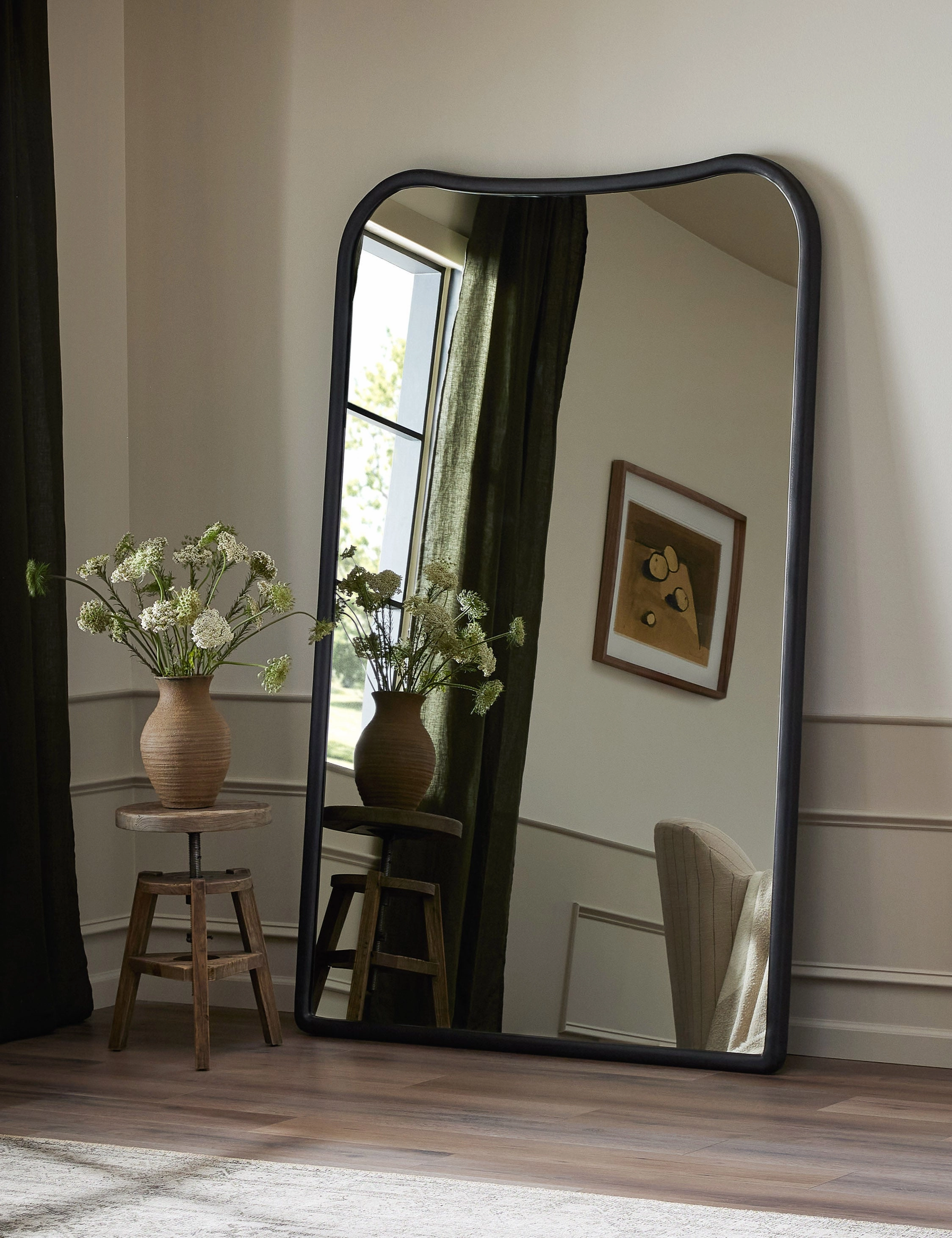 Patz Floor Mirror by Amber Lewis x Four Hands decorative mirror,wall mirror,home decor