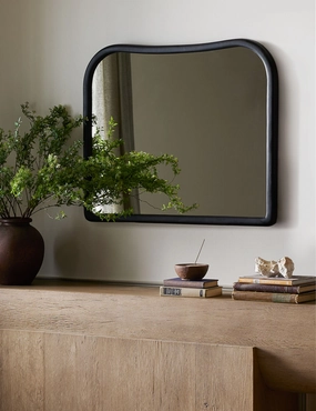 Patz Mantel Mirror by Amber Lewis x Four Hands decorative mirror,wall mirror,home decor