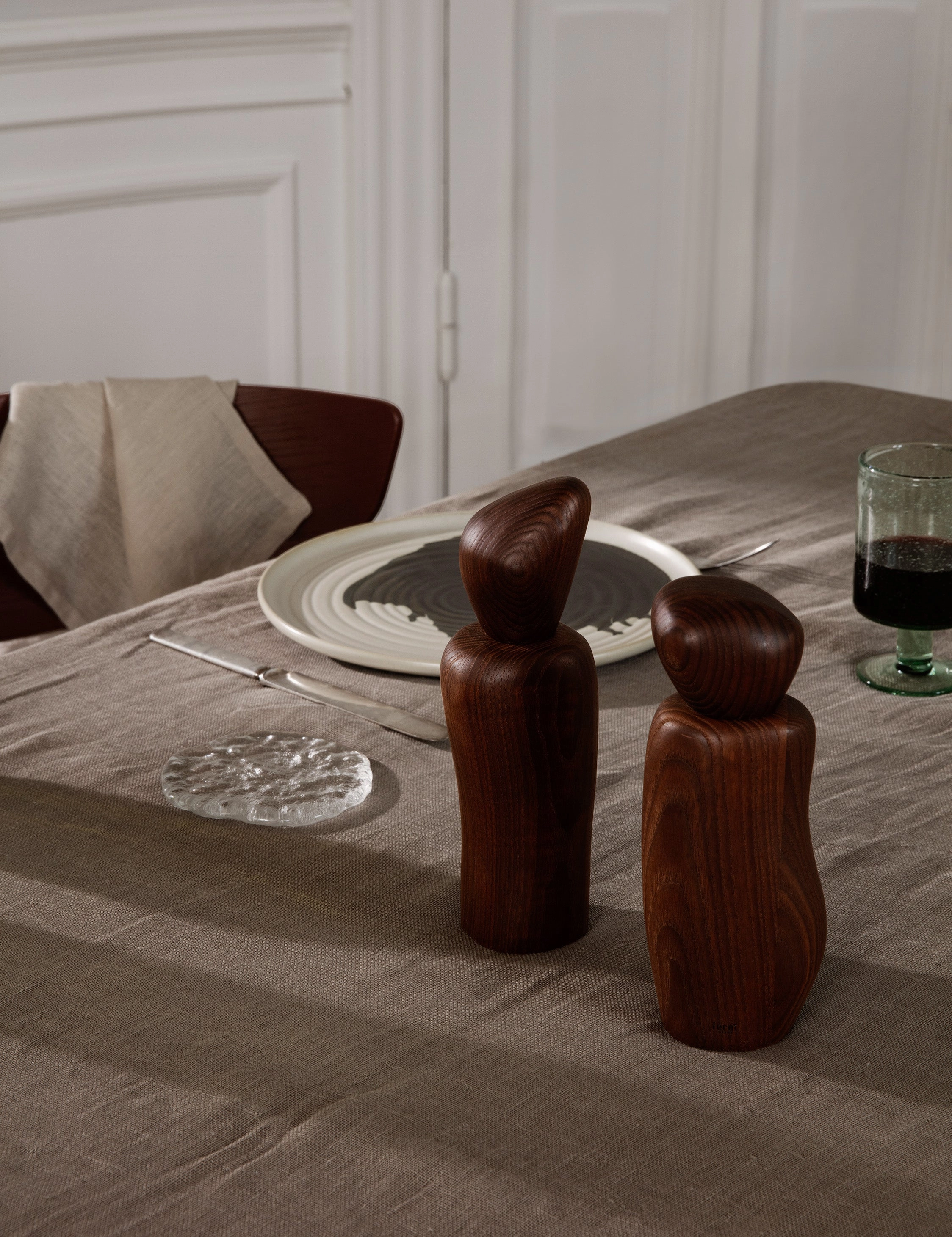 Pebble and Cairn Salt and Pepper Grinder by Ferm Living