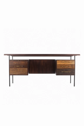 Peroba Wood Classic Desk | Andrew Martin Lauren desk,home desk,workstation