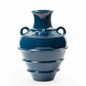 Phadera Vase in Midnight Blue vase,flower vase,home decoration