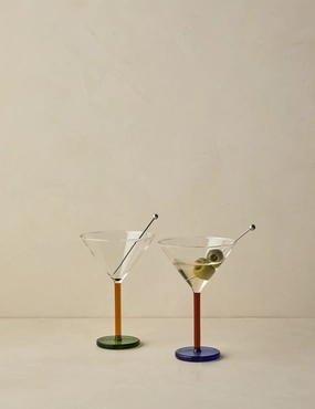 Piano Cocktail Glass (Set of 2) by Sophie Lou Jacobsen home decor,home accents,interior accessories