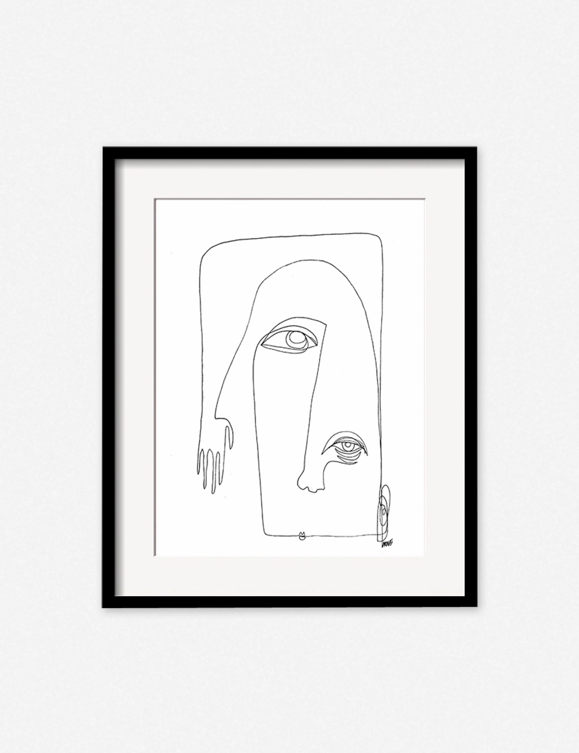 Picasso Print by Damienne Merlina wall art,canvas print,home wall decor